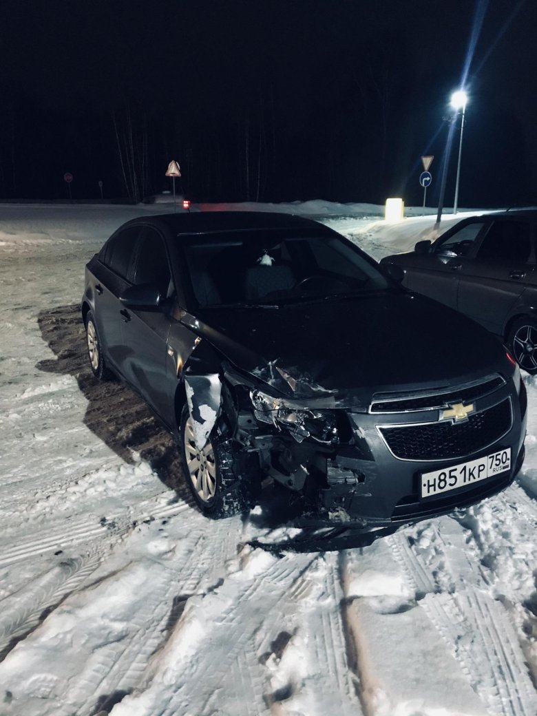 Дтп chevrolet cruze