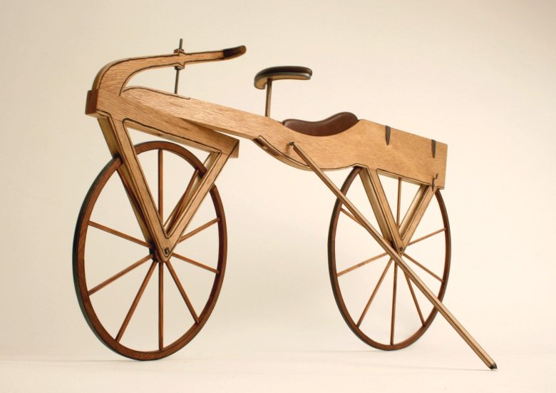 Карл дрез первый велосипед