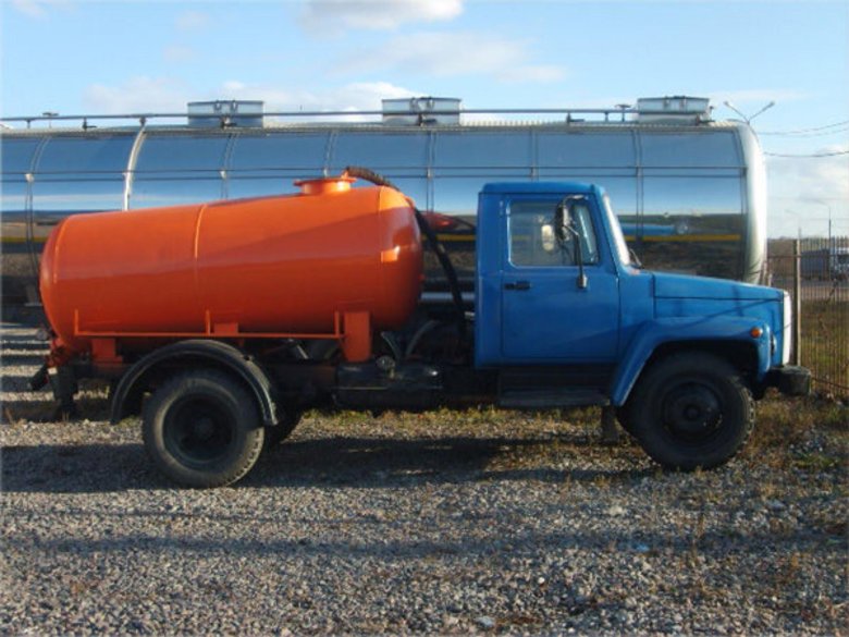 Машина газ 53 ассенизаторская