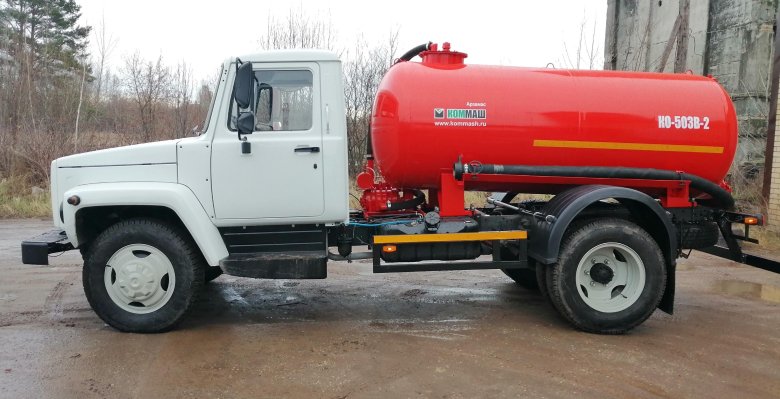 Ассенизаторская машина газ