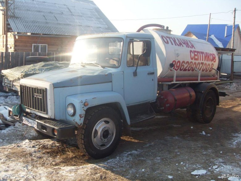 Газ 3307 ассенизатор