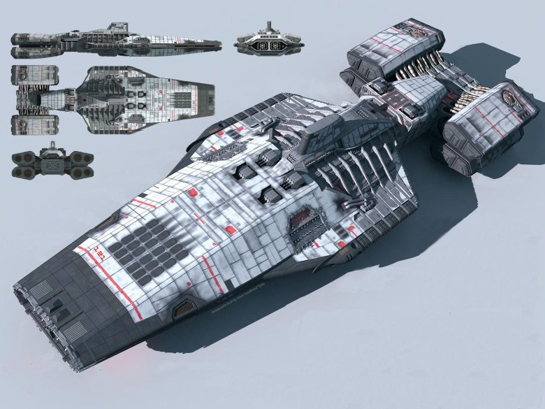 Космический корабль star wars звёздный дредноут