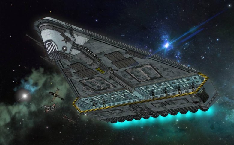 Звездные войны крейсер огонь квазара