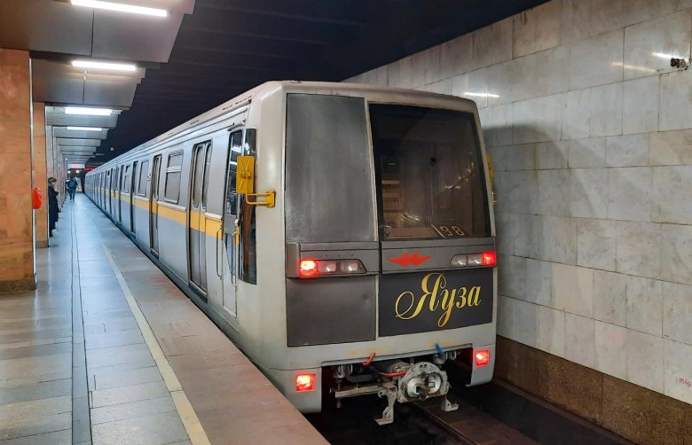 Яуза вагон метро