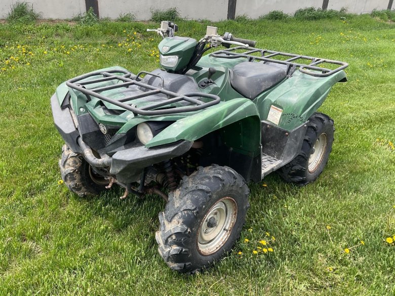 Новый квадроцикл ямаха гризли