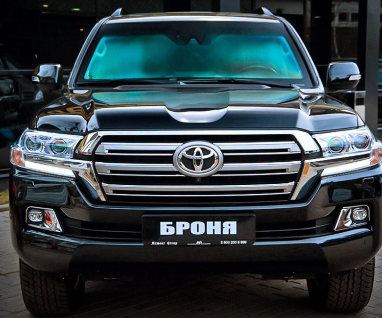 Бронированная тойота ленд крузер 200