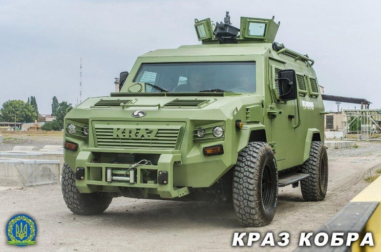 Краз броневик спартан