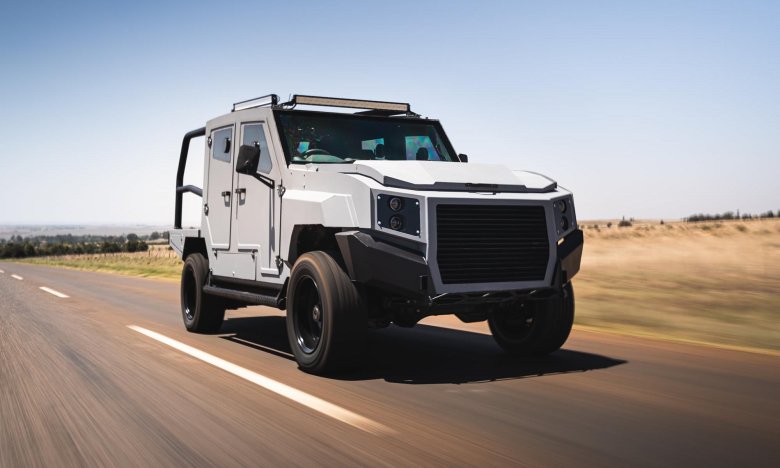 Armored toyota land-cruiser 79