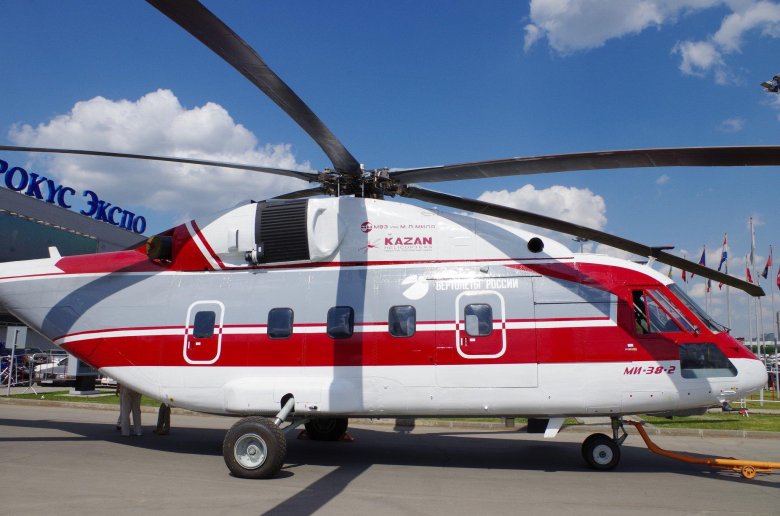 Вертолет ми-38т