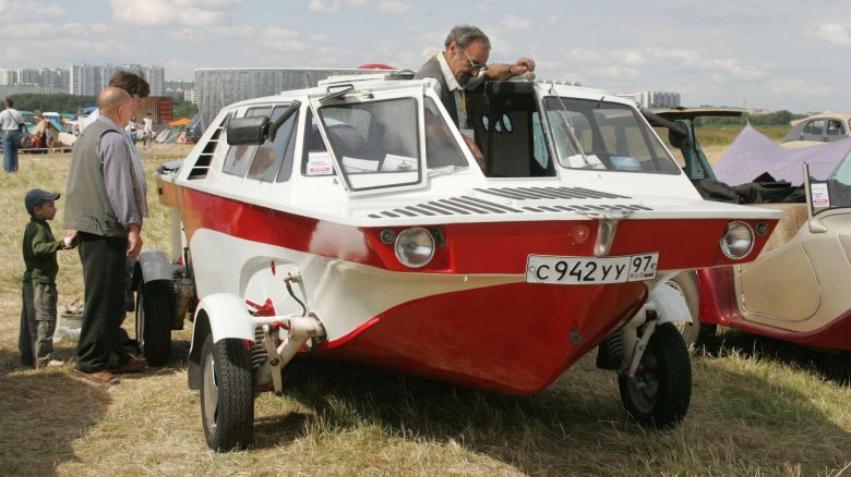 Катер амфибия тритон-2