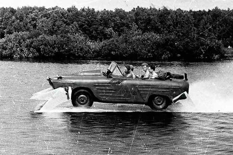 Газ-46 автомобиль амфибия