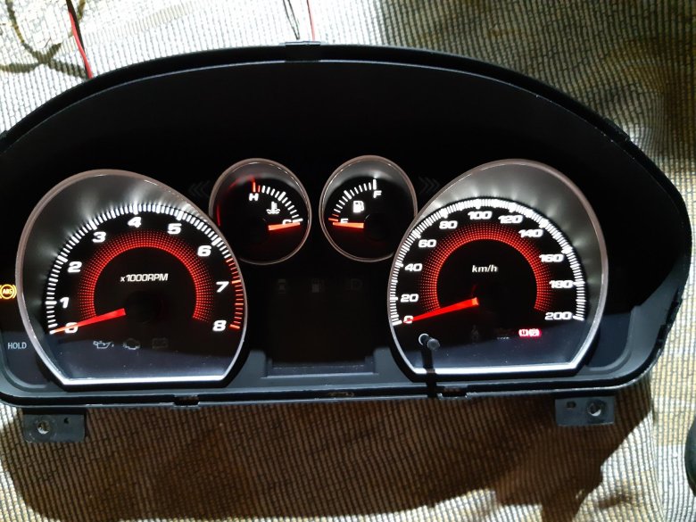 Щиток приборов шевроле авео т250