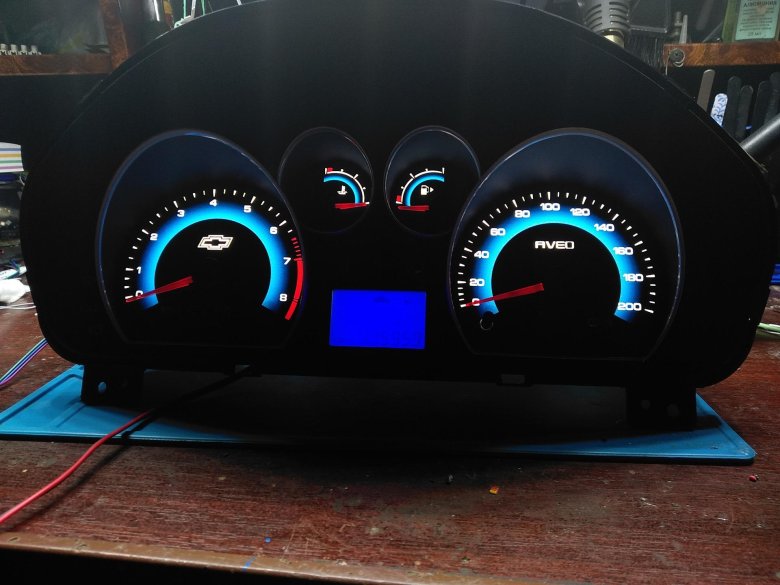 Chevrolet lacetti приборная панель