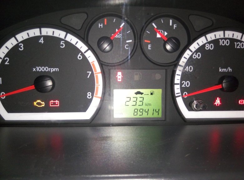 Приборная панель авео т250 индикаторы