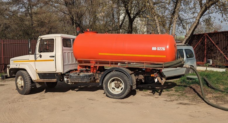Газ 3309 ассенизатор 5 куб