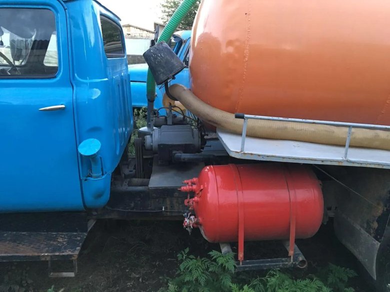 Газ 53 ко-503 ассенизаторская машина