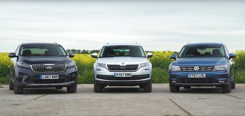 Шкода кодиак и фольксваген тигуан