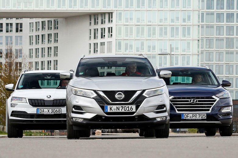 Шкода карок и ниссан кашкай