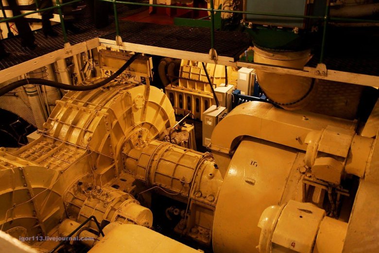 Электродвигатель атомного ледокола