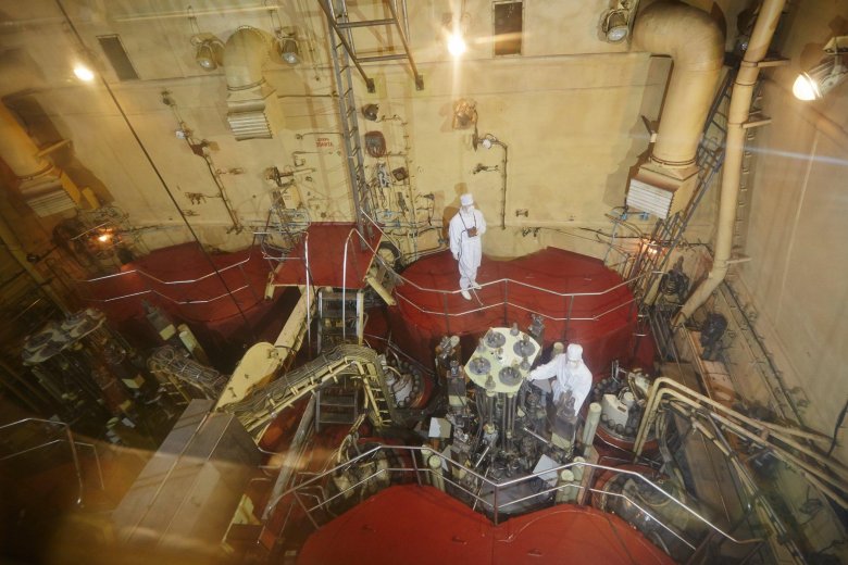 Атомный реактор ледокола ленин