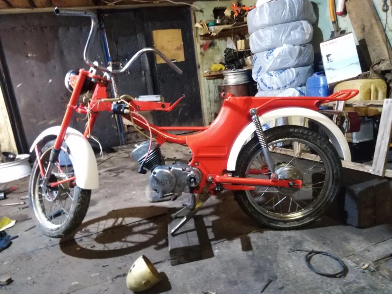 Рига 22 мопед