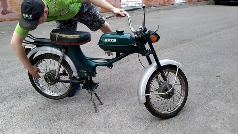 Мопед рига 8