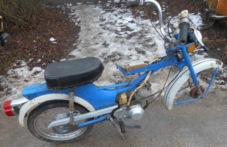 Рига 16 мопед