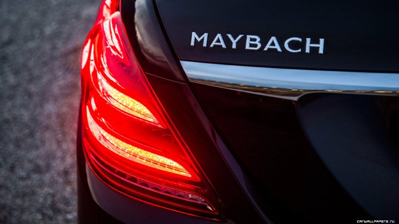 Mercedes maybach шильдик