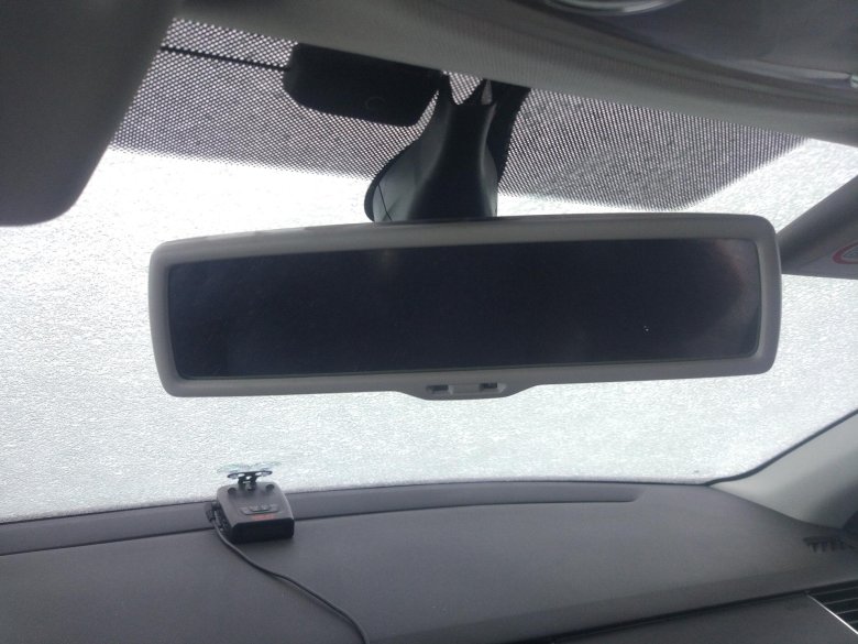 Универсальное салонное зеркало с автозатемнением