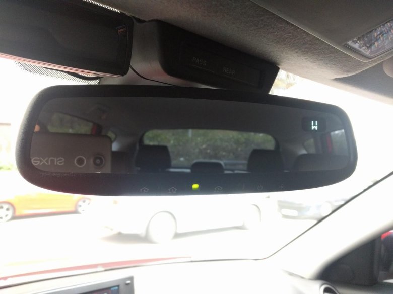 Зеркало заднего вида с камерой