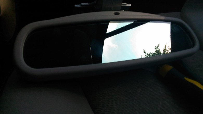 Зеркало с автозатемнением рено меган 2