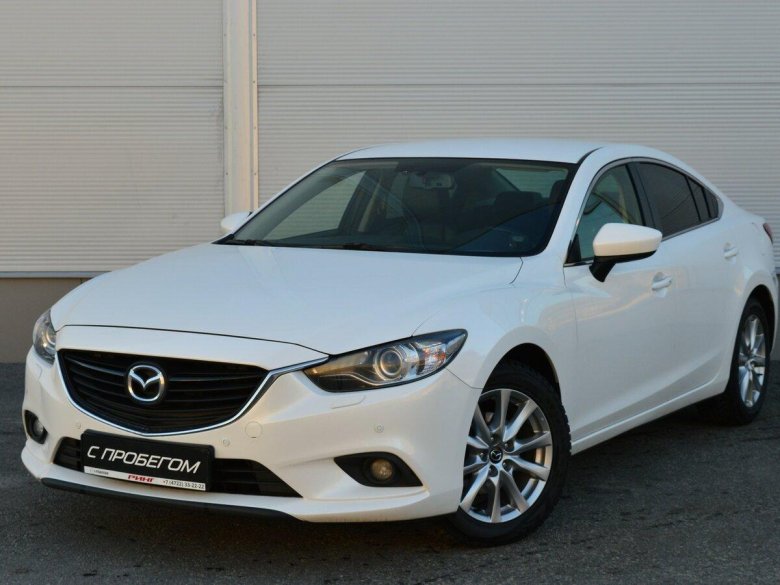 Мазда 6 gj белая рестайлинг
