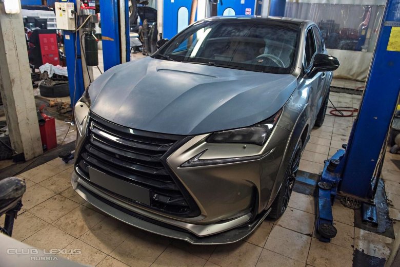 Капот lexus nx200