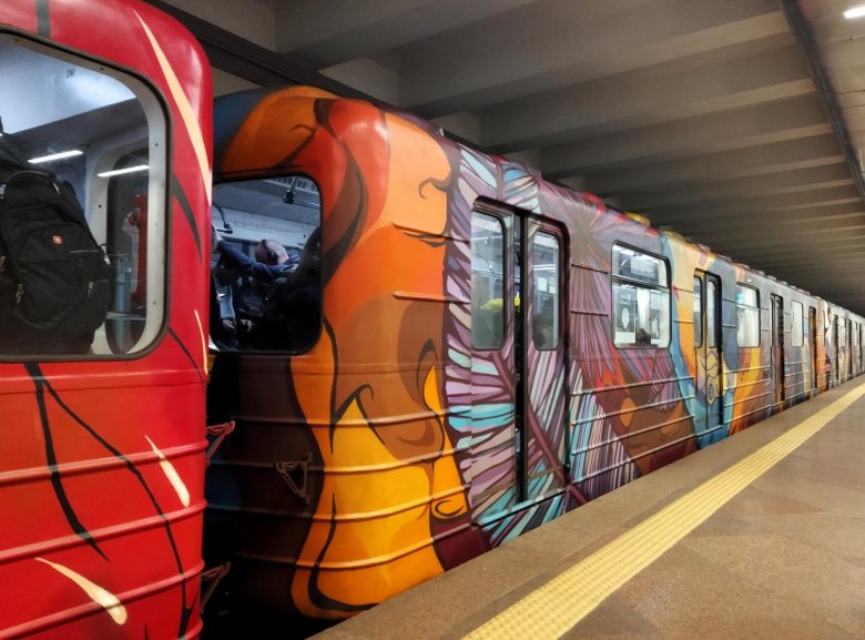 Метро новосибирск 2021 вагон