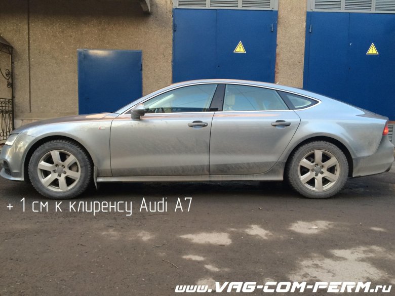 Audi a7 пневмоподвеска