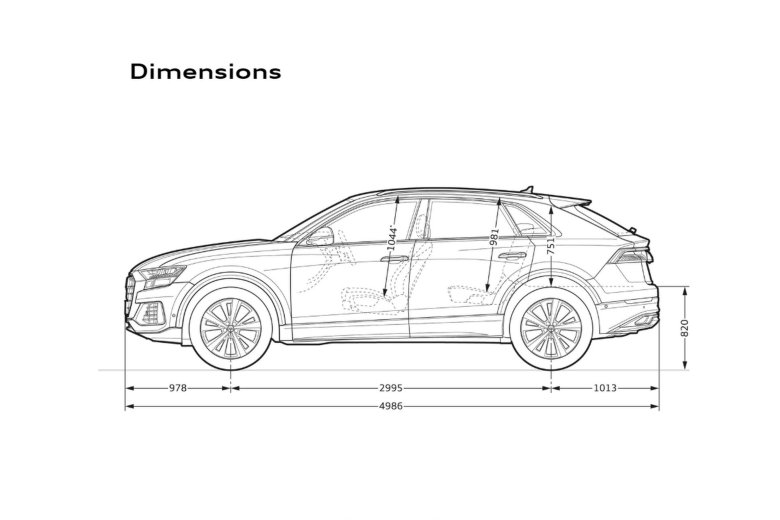 Габариты ауди а5 2017
