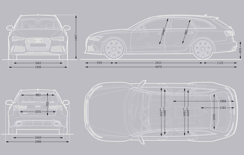 Ауди q 7 габариты