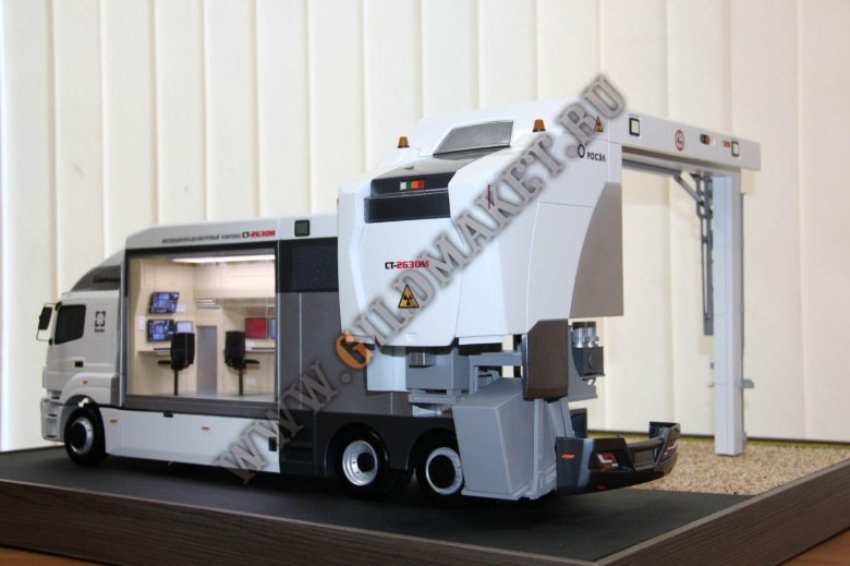 Мобильный инспекционно-досмотровый комплекс м-скан 9032