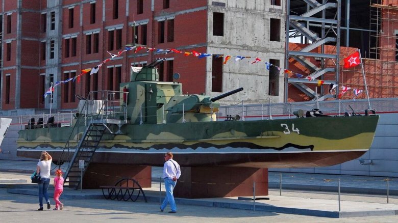 Верхняя пышма музей речной бронекатер