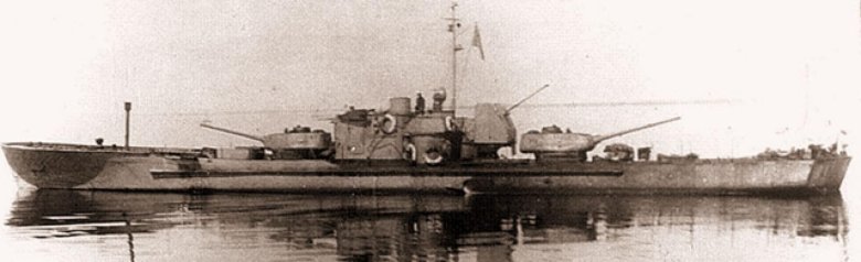 Речной бронекатер проекта 1125