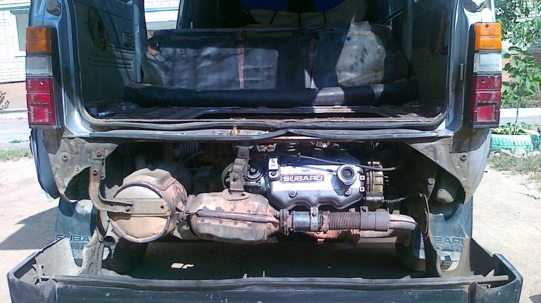Субару доминго 1998 двигатель