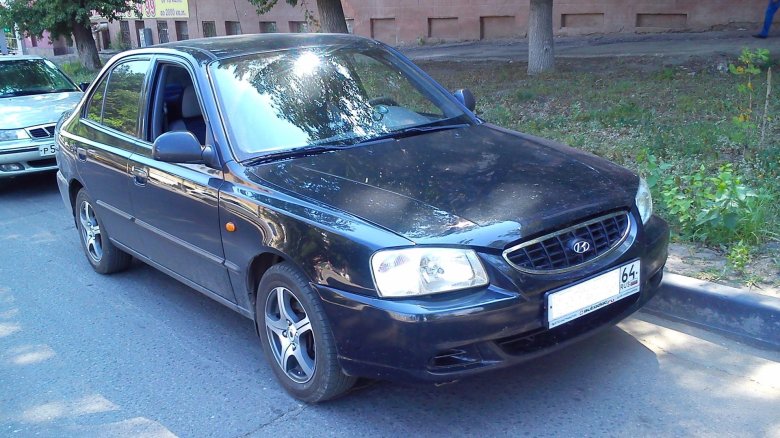 Hyundai accent 2008