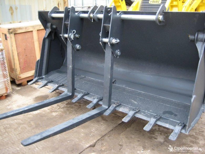 Вилы на ковш фронтального погрузчика