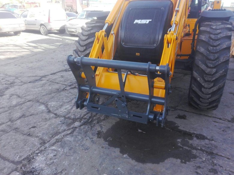 Быстросъем на фронтальный погрузчик