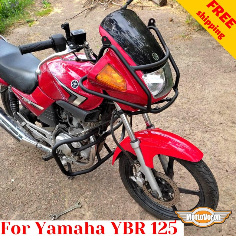 Yamaha ybr 125 ветровое стекло