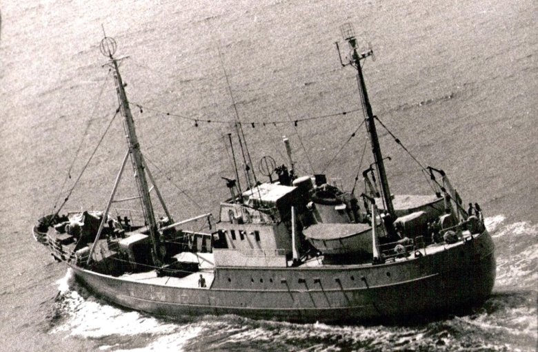 Рыболовный траулер 19 век