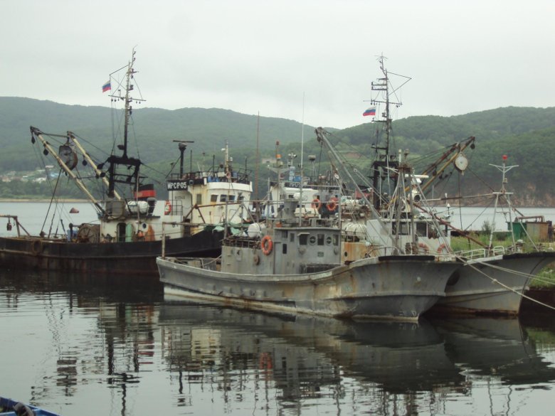 Японская шхуна краболов