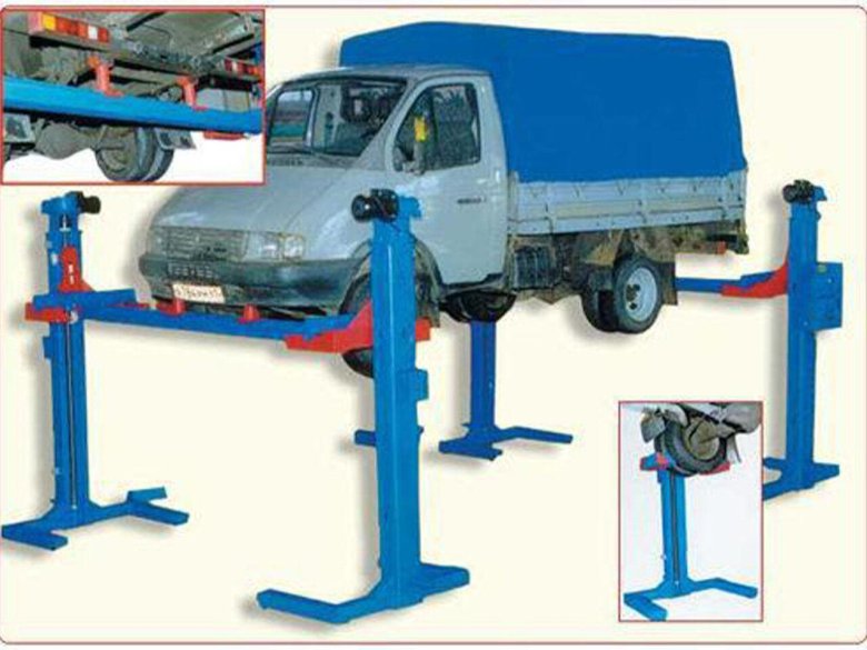 Автоподъемник передвижной пп16