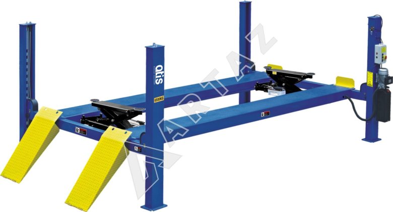 Четырехстоечный подъемник электрогидравлический