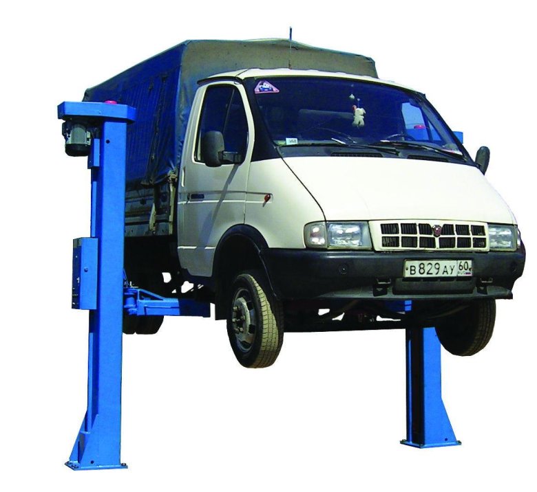 Подъемник передвижной двухстоечный пп-3